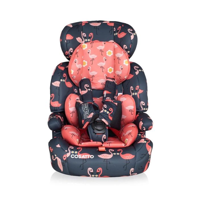 Cosatto Zoomi Car Seat Pretty Flamingo – Toddler Car Seats - Baby Travel Cosatto Zoomi Car Seat Pretty Flamingo - Toddler Car Seats - Image 1