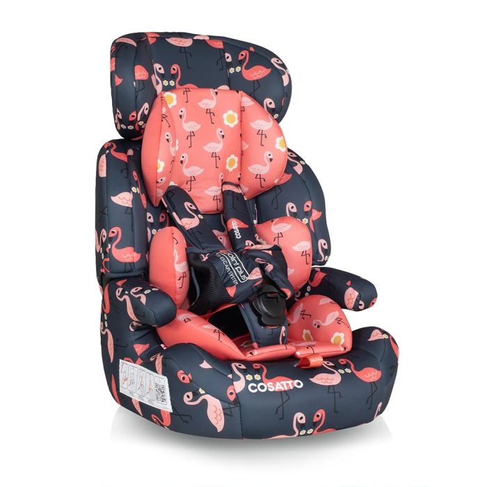 Cosatto Zoomi Car Seat Pretty Flamingo – Toddler Car Seats - Baby Travel Cosatto Zoomi Car Seat Pretty Flamingo - Toddler Car Seats - Image 3