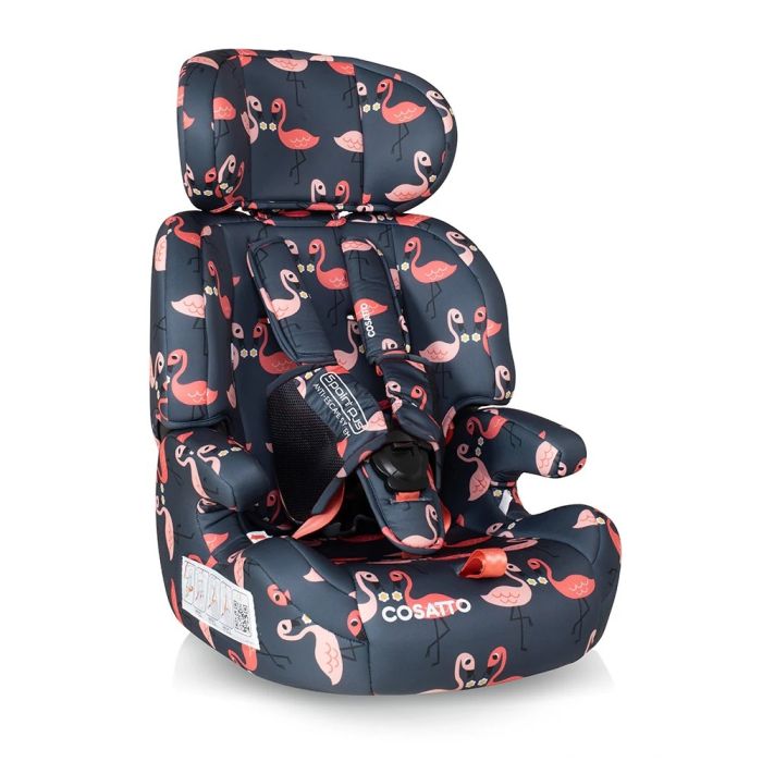 Cosatto Zoomi Car Seat Pretty Flamingo – Toddler Car Seats - Baby Travel Cosatto Zoomi Car Seat Pretty Flamingo - Toddler Car Seats - Image 5