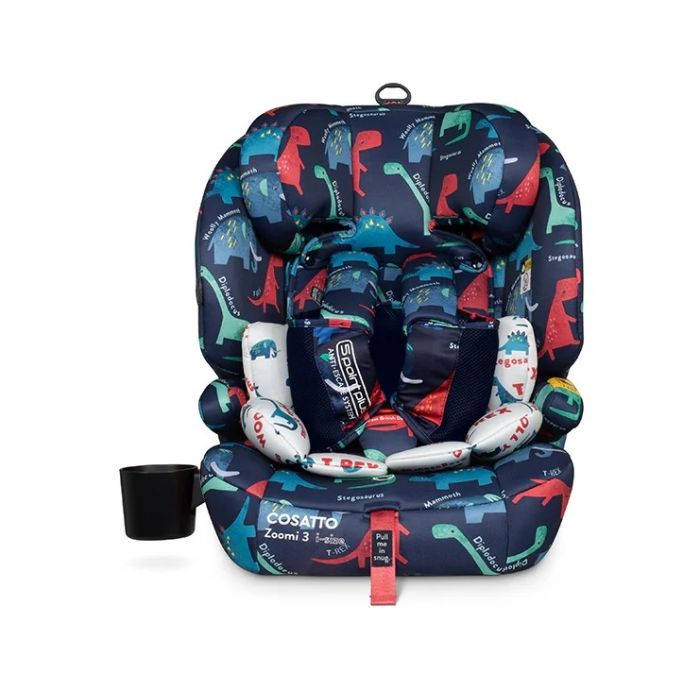 Cosatto Zoomi 3 I-Size Car Seat D Is For Dino – Toddler Car Seats - Baby Travel Cosatto Zoomi 3 I-Size Car Seat D Is For Dino - Toddler Car Seats - Image 1