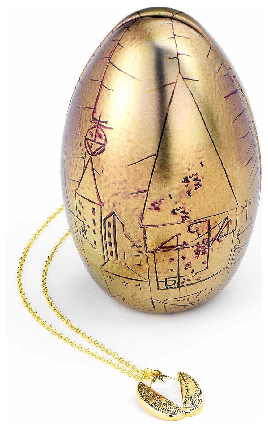 Harry Potter Golden Coloured Egg Necklace in a Gift Tin - Baby Travel