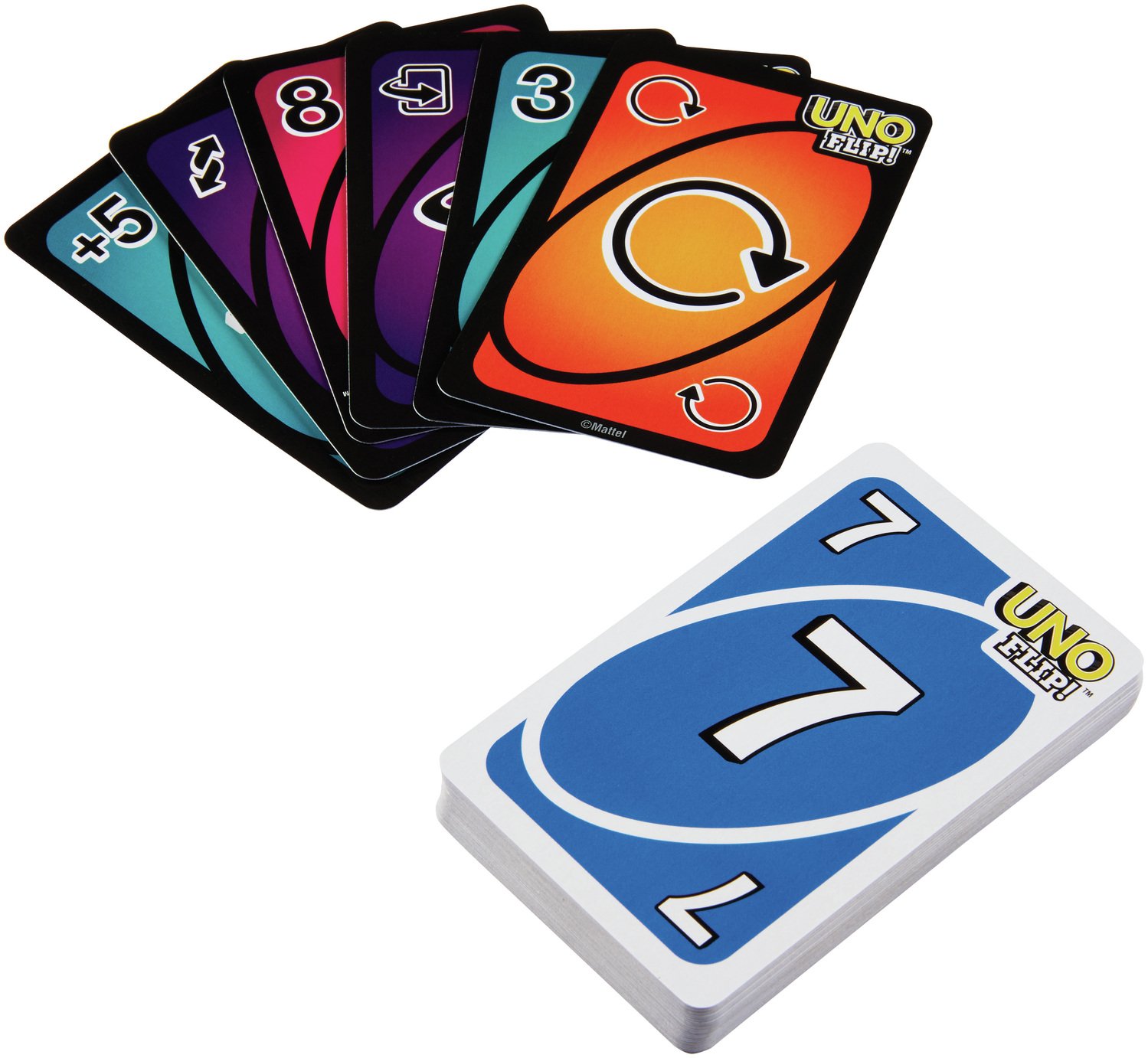 Uno Flip card game - Baby Travel
