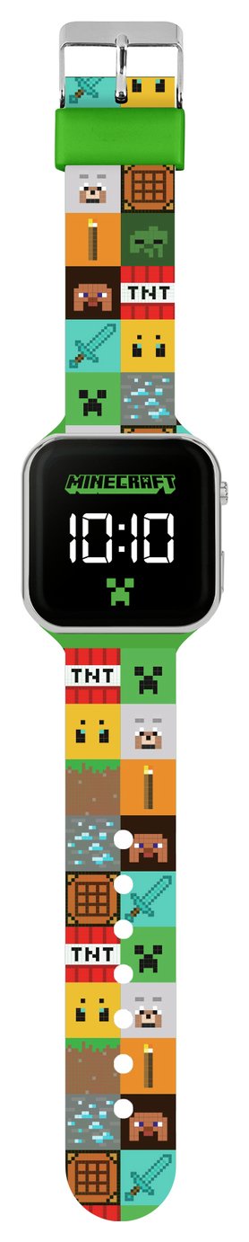 Kids Minecraft Printed LED Digital Watch - Baby Travel