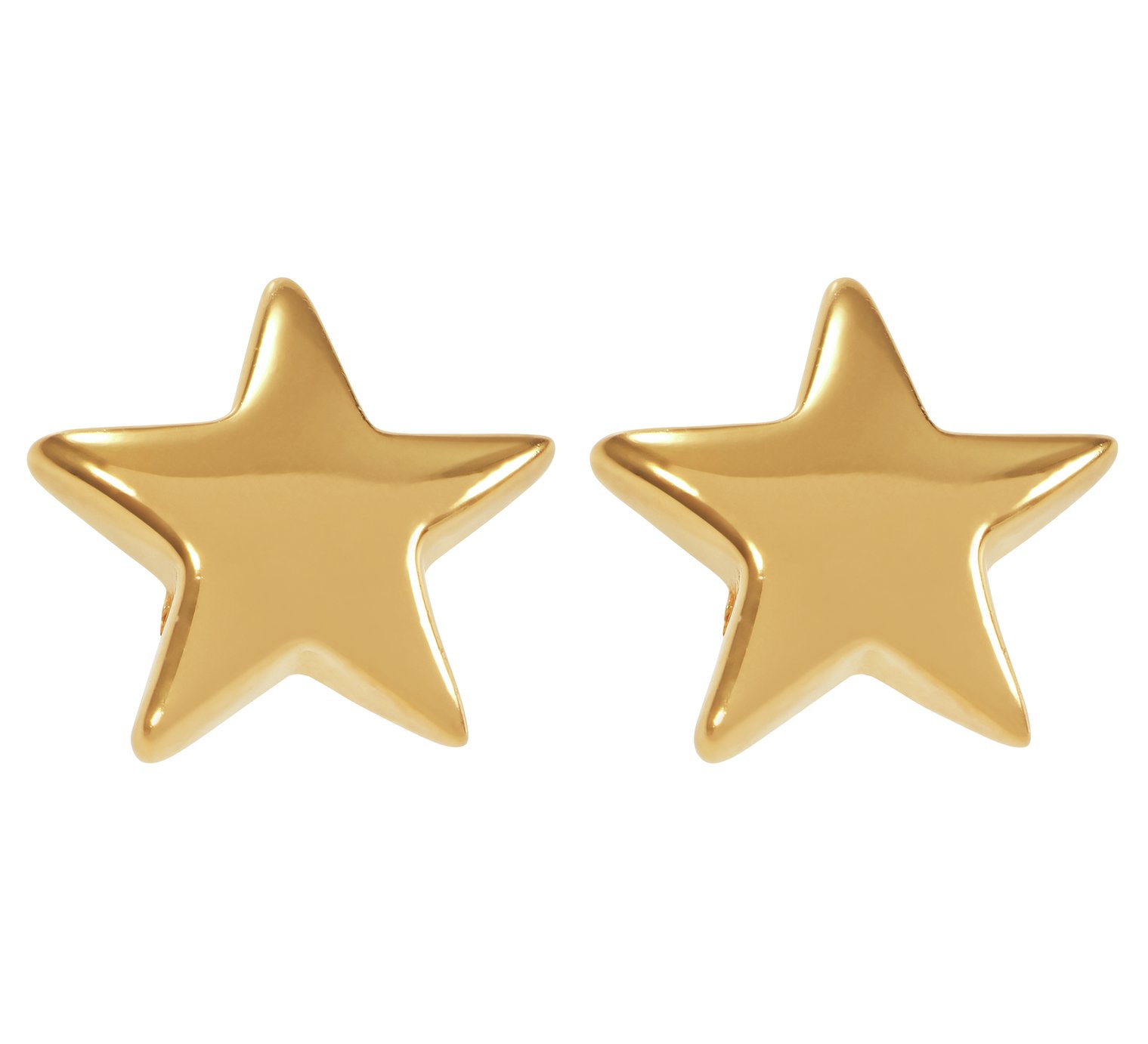 Revere 18ct Gold Plated Star Drop Stud Earrings - Baby Travel