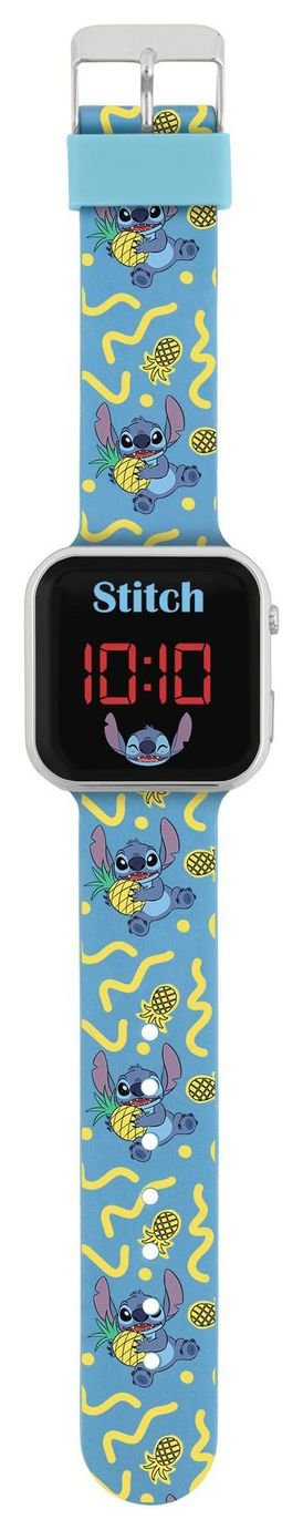 Disney Lilo and Stitch Blue Strap LED Digital Watch - Baby Travel