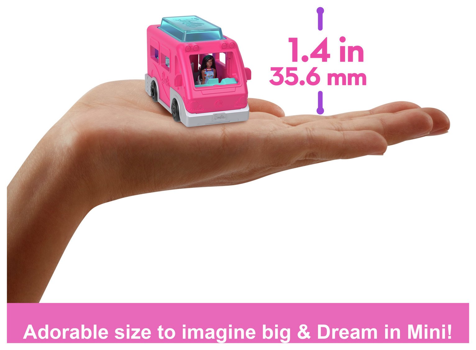 Mini BarbieLand Dreamcamper & Doll Playset - Baby Travel