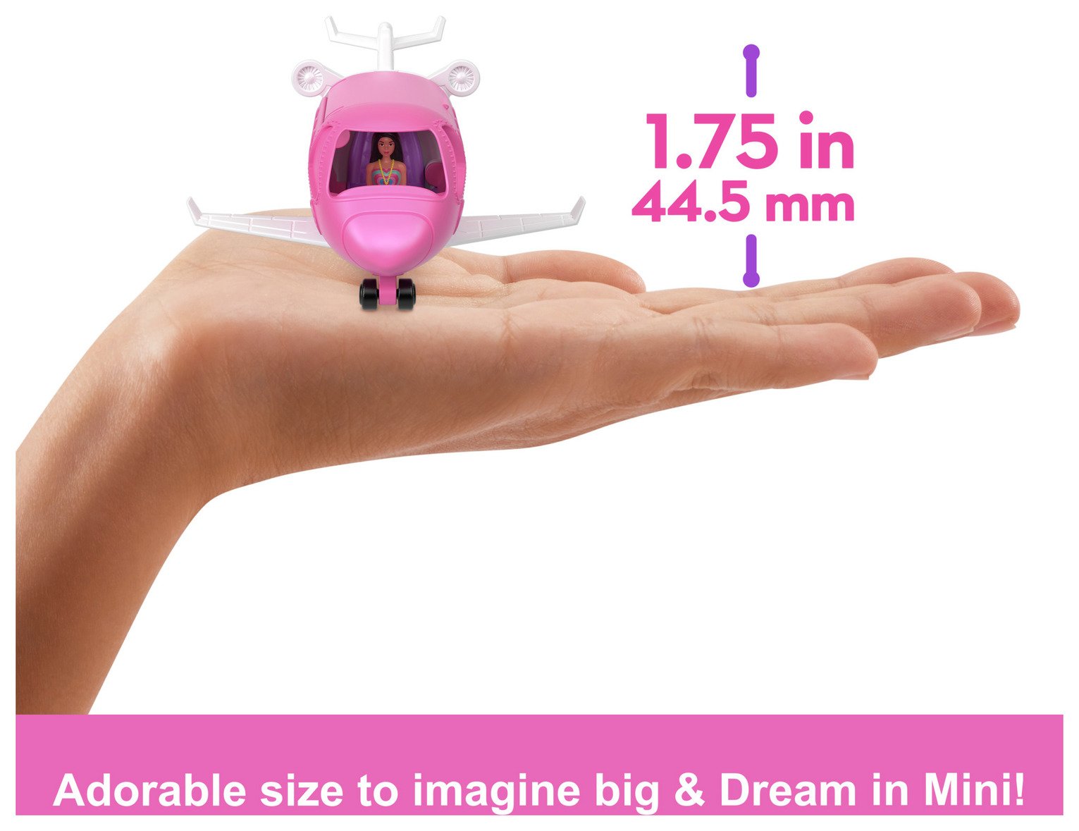 Mini BarbieLand Dreamplane & Doll Playset - Baby Travel