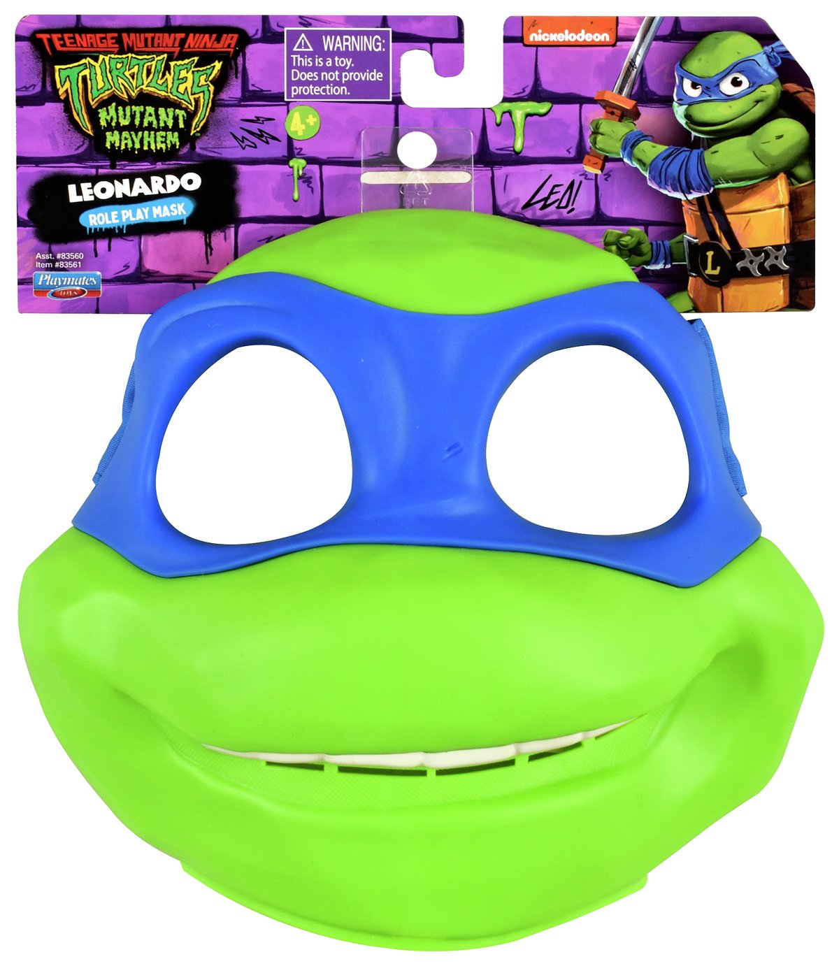 Teenage Mutant Ninja Turtles Movie Role Play Mask Leonardo - Baby Travel