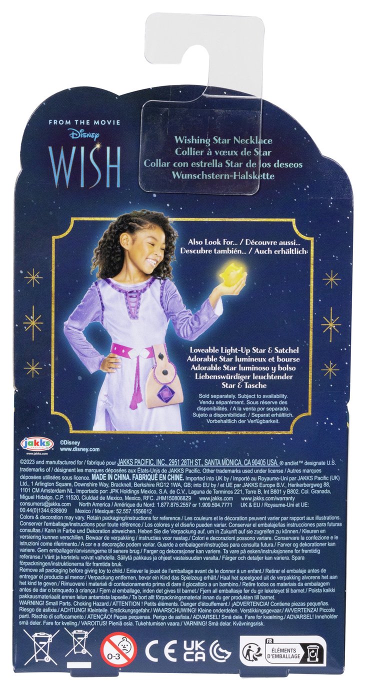 Disney Wish Upon a Star Feature Light Up Necklace - Baby Travel