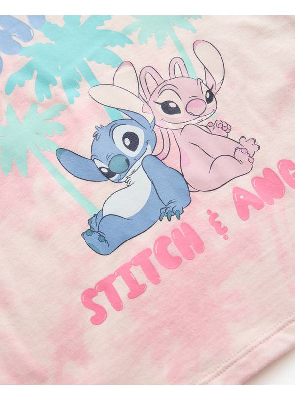 Stitch Pink Tie Dye Graphic T-Shirt 1-2 years - Baby Travel