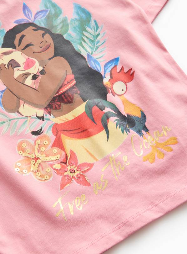 Moana Print T-Shirt & Flared Leggings Co-ord Set 1-2 years - Baby Travel