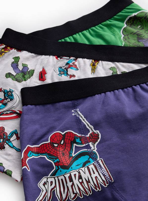 Disney Marvel Character Trunks 3 Pack 5-6 years - Baby Travel
