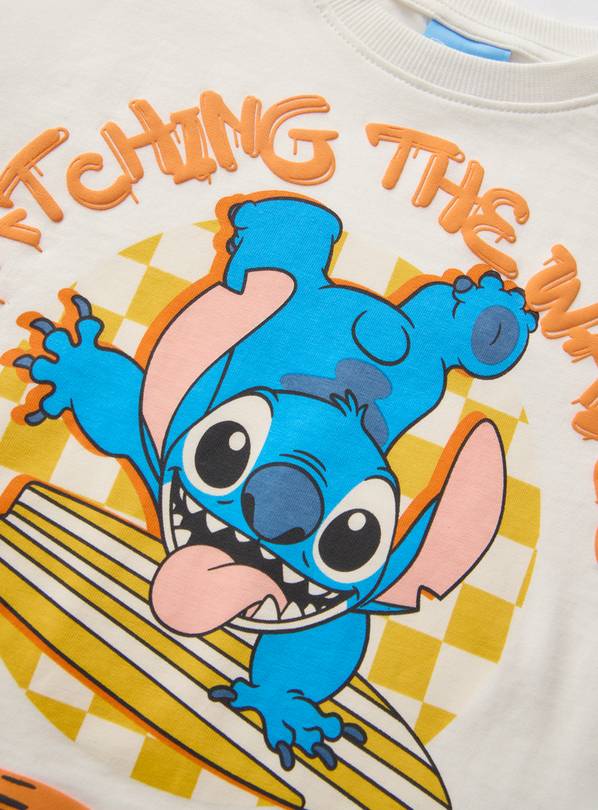 Disney Stitch Catching Waves Graphic T-Shirt 1-2 years - Baby Travel