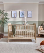 Atlas Cotbed Bundle (4 Piece) - Light Oak