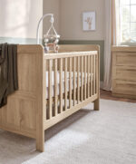 Atlas Cotbed Bundle (4 Piece) - Light Oak