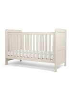 Atlas Cotbed with Luxury Hybrid Twin Cotbed Mattress - Stone