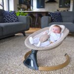 Bababing Automatic Hub 2 Baby Swing - Beige
