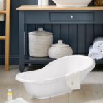 Baby Bath White/Grey