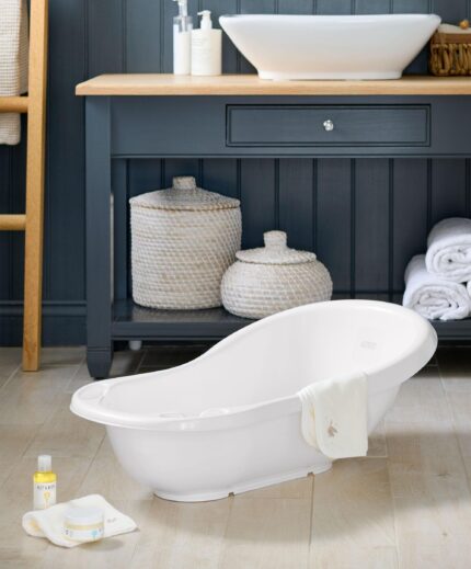 Baby Bath White/Grey
