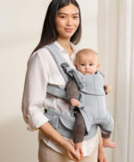 BabyBjörn Baby Carrier Harmony Woven Melange - Light Grey
