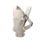 BabyBjörn Baby Carrier Mini - 3D Jersey - Light Beige