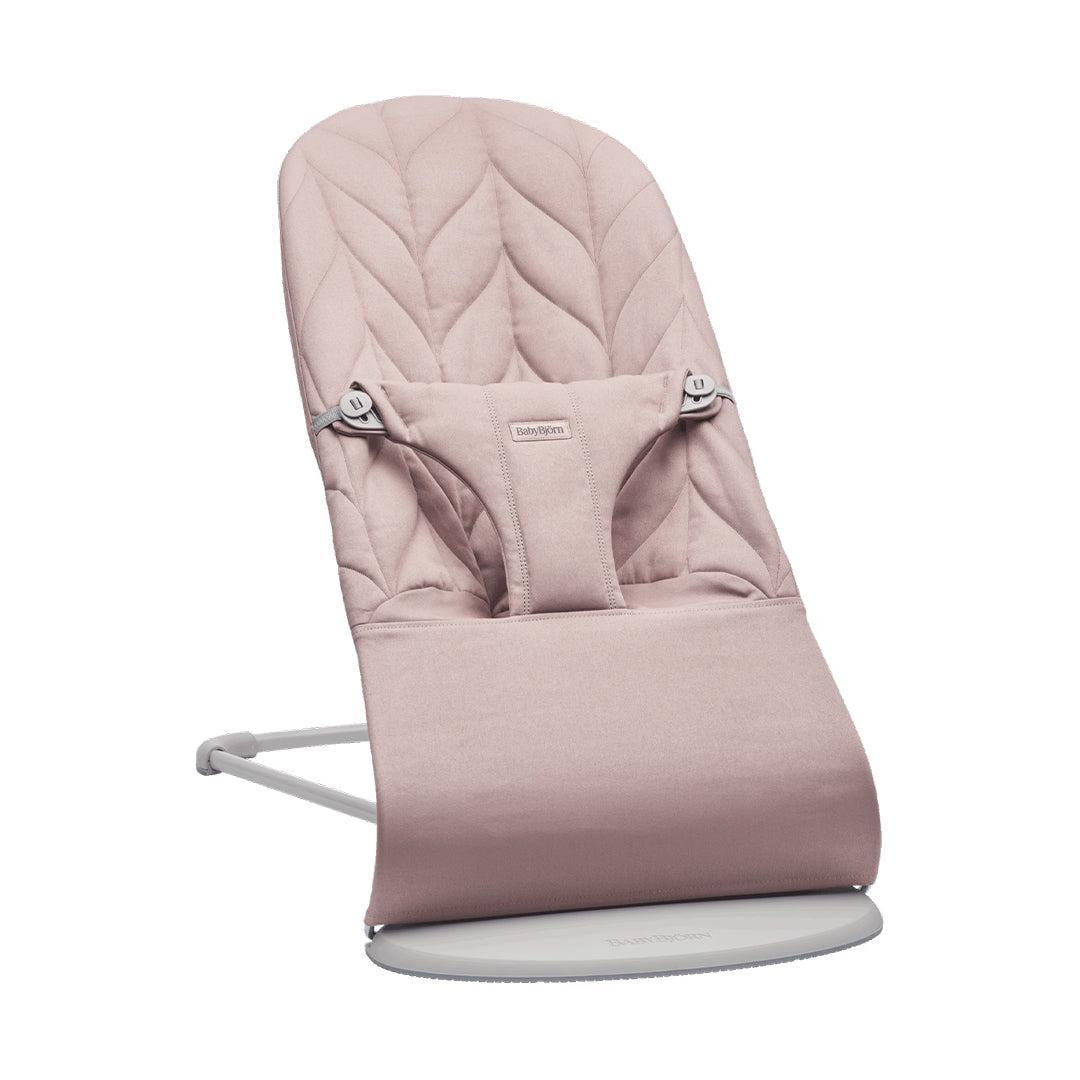 BabyBjörn Bliss Woven Petal Quilt Baby Bouncer – Dusty Pink - Baby Travel BabyBjörn Bliss Woven Petal Quilt Baby Bouncer - Dusty Pink