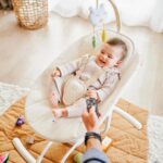 Badabulle Lateral Swing With Remote - Cream
