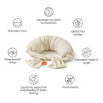 bbhugme Nursing Pillow - Soft White