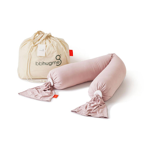 bbhugme Pregnancy Pillow – Dusty Pink - Baby Travel bbhugme Pregnancy Pillow - Dusty Pink