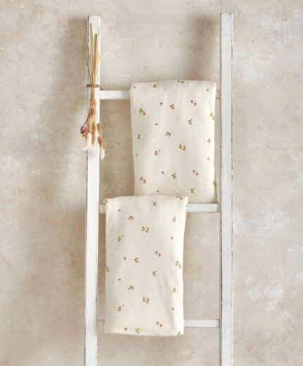 Cotbed Fitted Sheet (Pack of 2) - Woodland Print