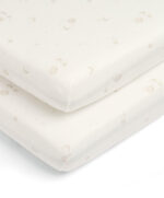 Cotbed Fitted Sheets (2 pack) - Cosmic Sky