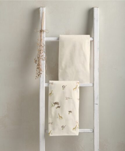 Cotbed Fitted Sheets (2 Pack) - Jungle