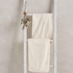 Cotbed Fitted Sheets (2 pack) Welcome to the World Duckling - Cream