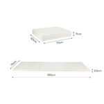 CuddleCo Tumble Play Mat 180 x 75cm - Pebble