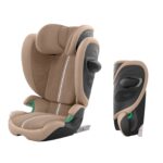 Cybex Solution G2 i-Size Plus R129 100-150cm Foldable Car Seat - Almond Beige (3 - 12 Years)