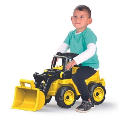 Dolu Giant Ride-On Loader Truck - Yellow & Black (3 - 5 Years)
