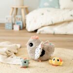 Done by Deer Hide and Seek Activity Toy Clucky - Beige