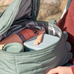Done by Deer Quilted Insulated Bag - Croco Green