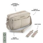 Done by Deer Quilted Stroller Bag - Beige