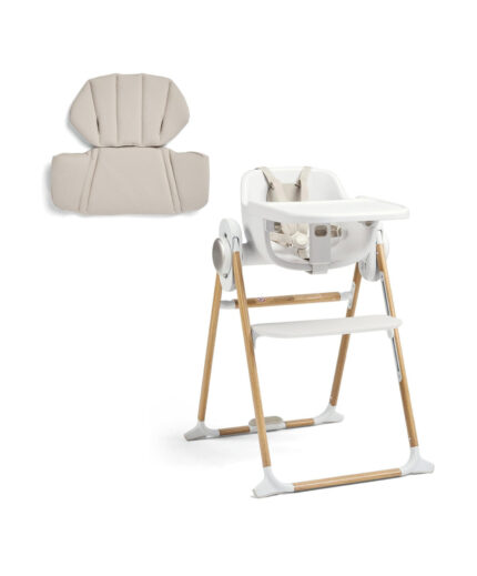 Eno Highchair & Eno Highchair Cushion Bundle - Cashmere
