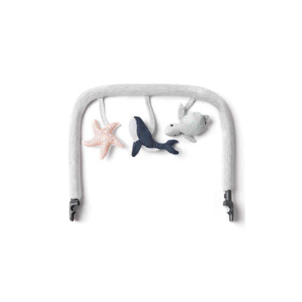 Ergobaby Evolve Bouncer Toy Bar - Ocean Wonders - Grey