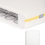 Essential Airflow Spring Cotbed Mattress & Anti-Allergy Quilted Mattress Protector Bundle