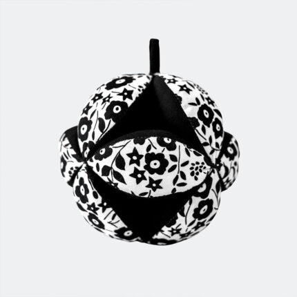 Etta Loves x LIBERTY Sensory Grasp Ball - Black & White