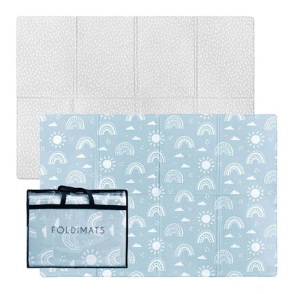 FOLDiMATS Playmat 130x190cm - Rainbow Confetti