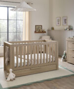 Franklin Cotbed & Essential Airflow Pocket Spring Mattress Bundle - Oak