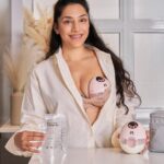 Fraupow Viva Pro Wearable Hands-Free Breast Pump - Pink