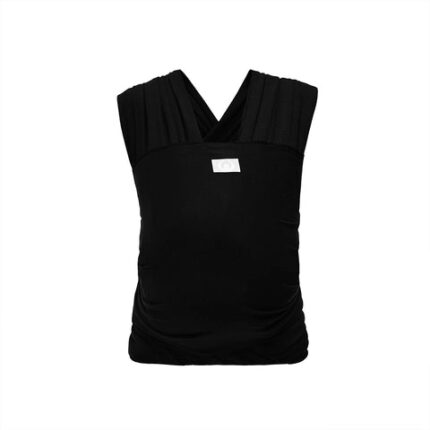 Gaia Baby Gaia Stretchy Baby Wrap Carrier - Organic Cotton - Ebony