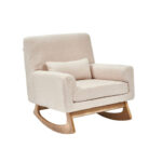 Gaia Baby Serena Rocking & Feeding Chair - Biscuit Bouclé