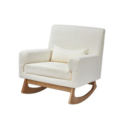Gaia Baby Serena Rocking & Feeding Chair - Chalk Bouclé