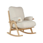 Gaia Hera Rocking Chair - Natural Oak + Barley